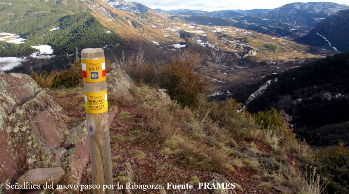 Señalítica del nuevo sendero por la Ribagorza. CLIPPING QUINCENAL (26 de abril - 12 de mayo)