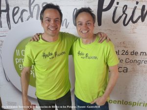 Los hermanos Torres en la inauguración de Hecho en los Pirineos. POST MENSUAL MARZO